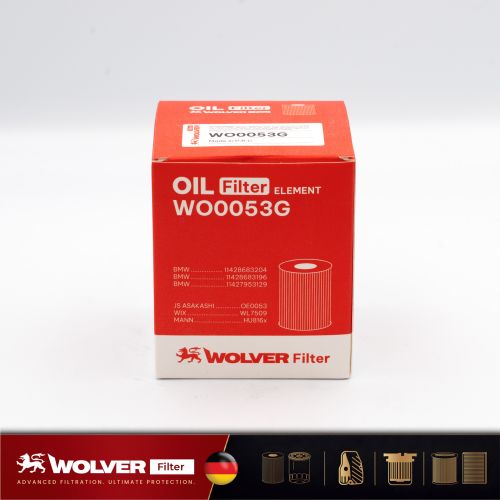 Lọc Nhớt Động Cơ: Wolver WO0053G